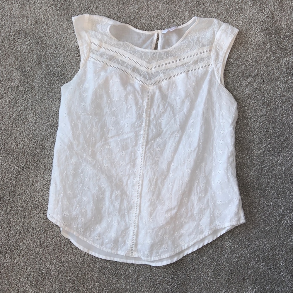 White Lace Shirt